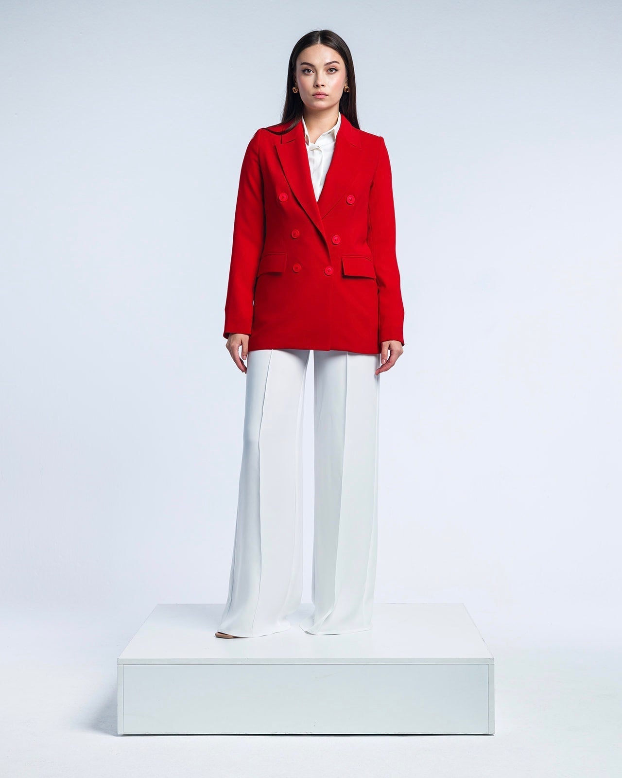 DOUBLE BREASTED BLAZER