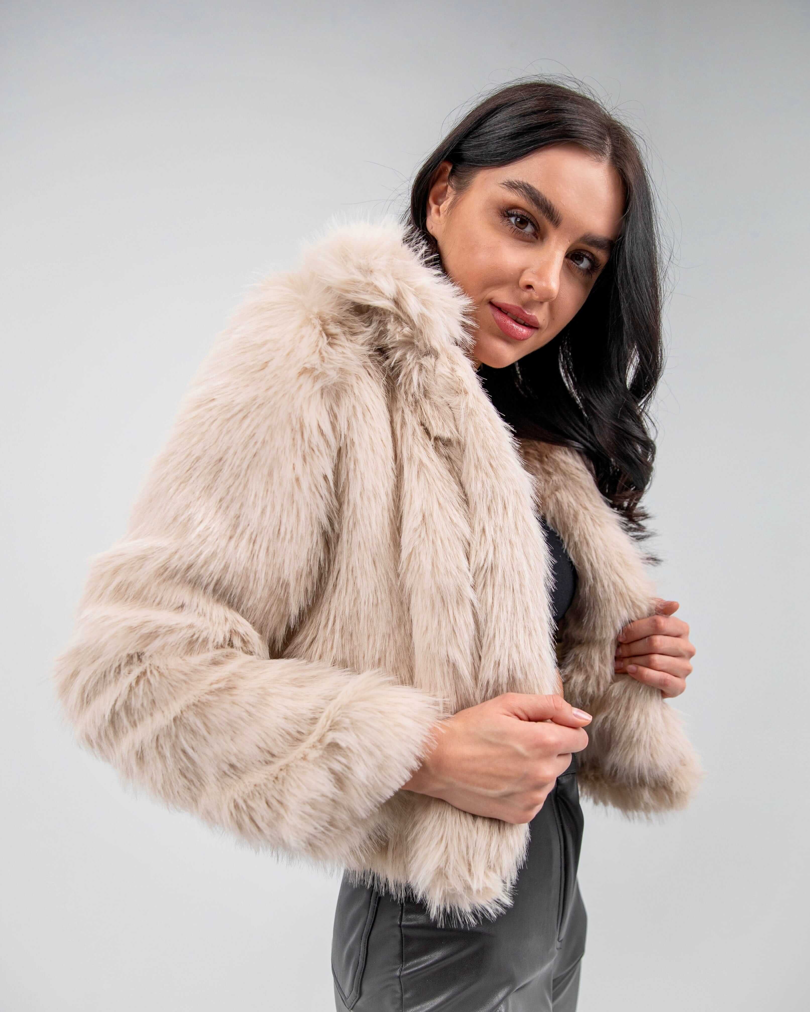 FAUX FUR JACKET