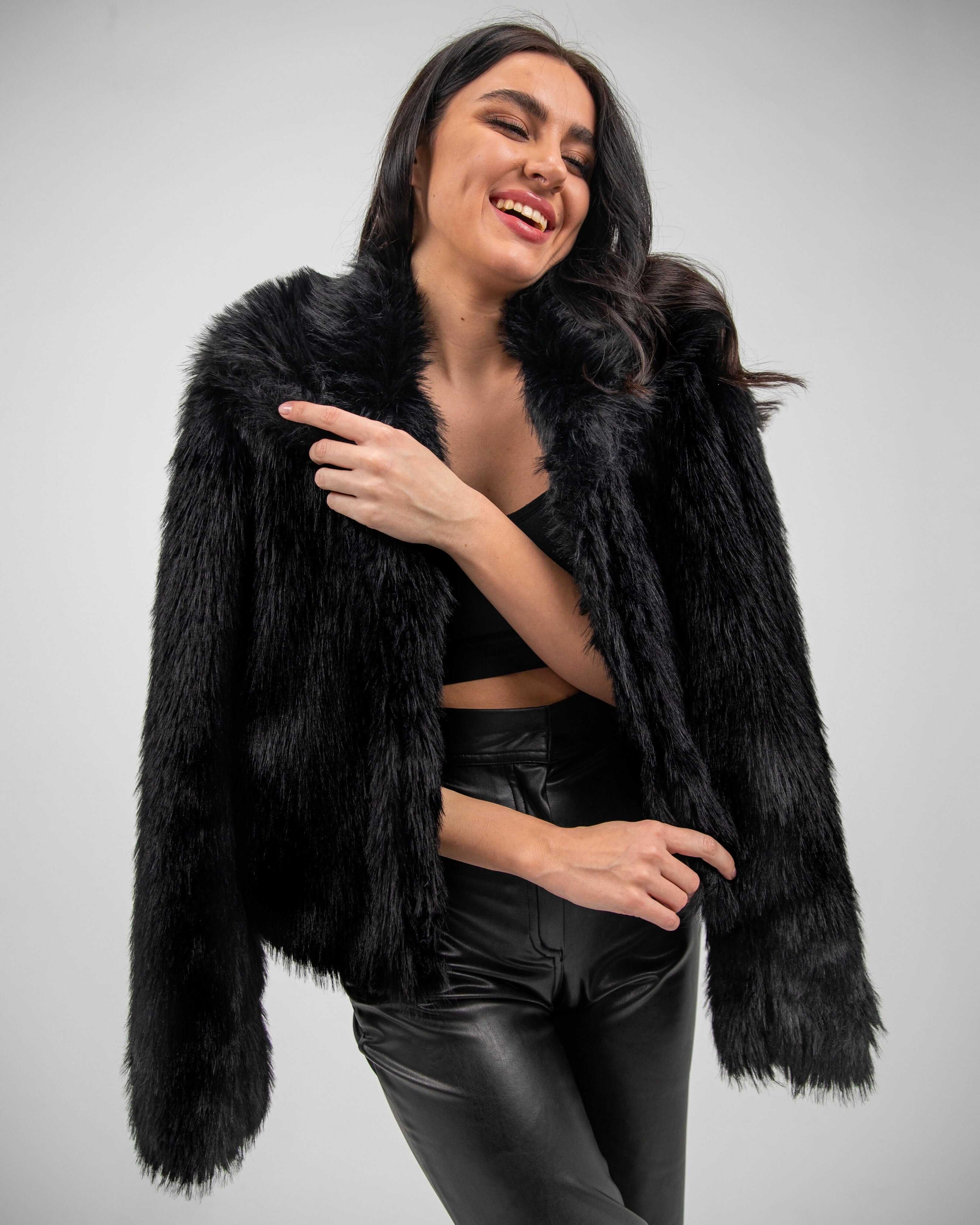 FAUX FUR JACKET