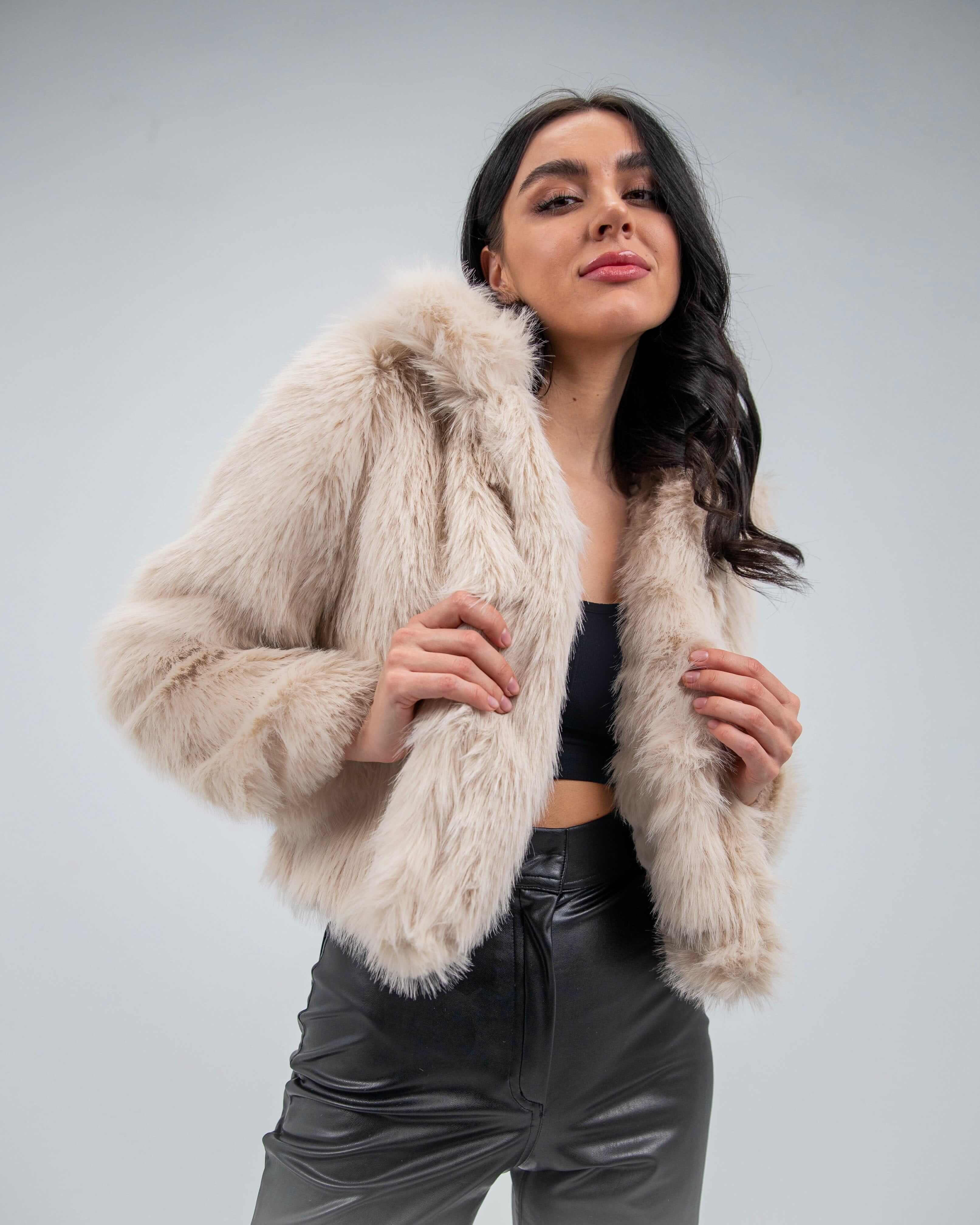 FAUX FUR JACKET