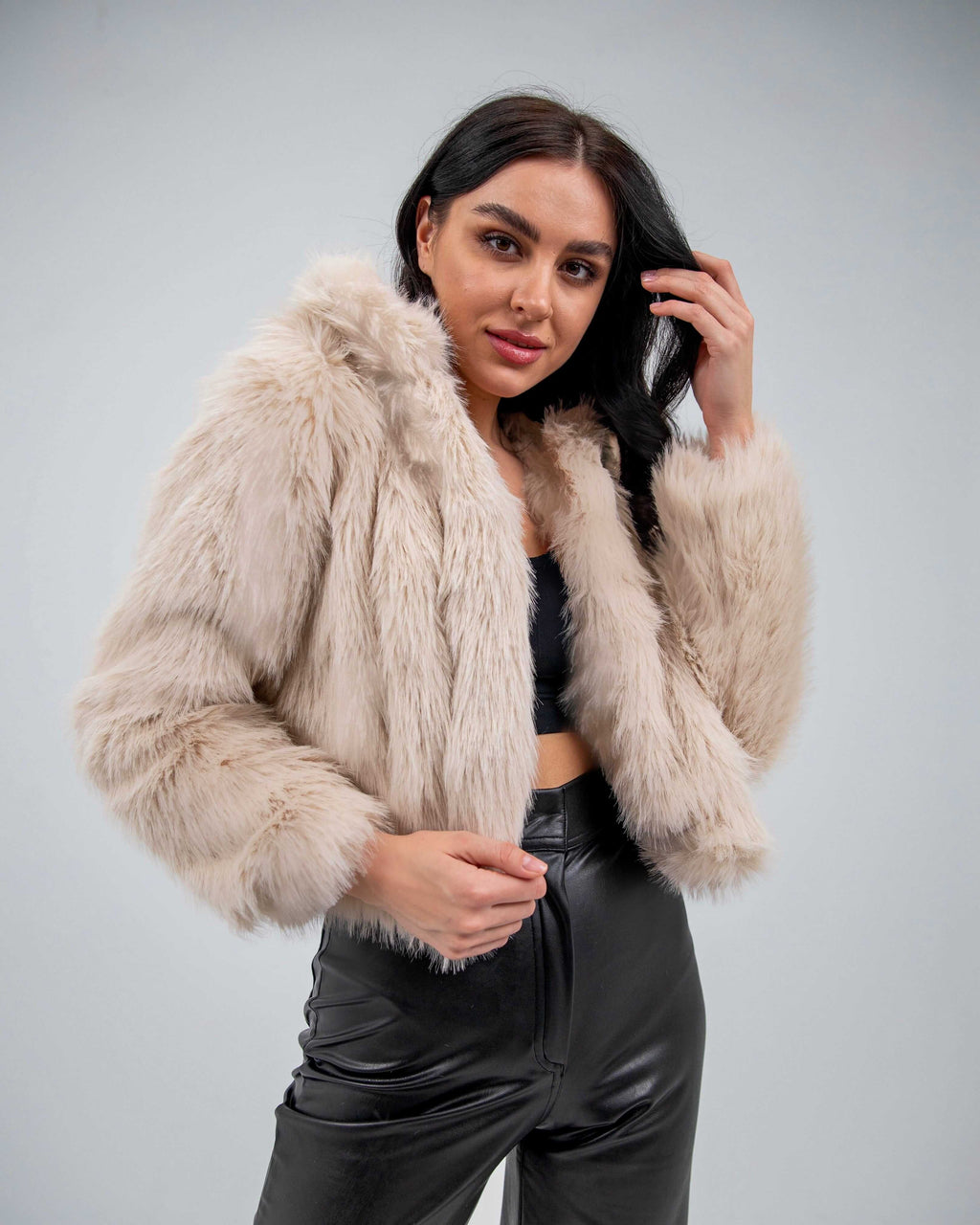 FAUX FUR JACKET