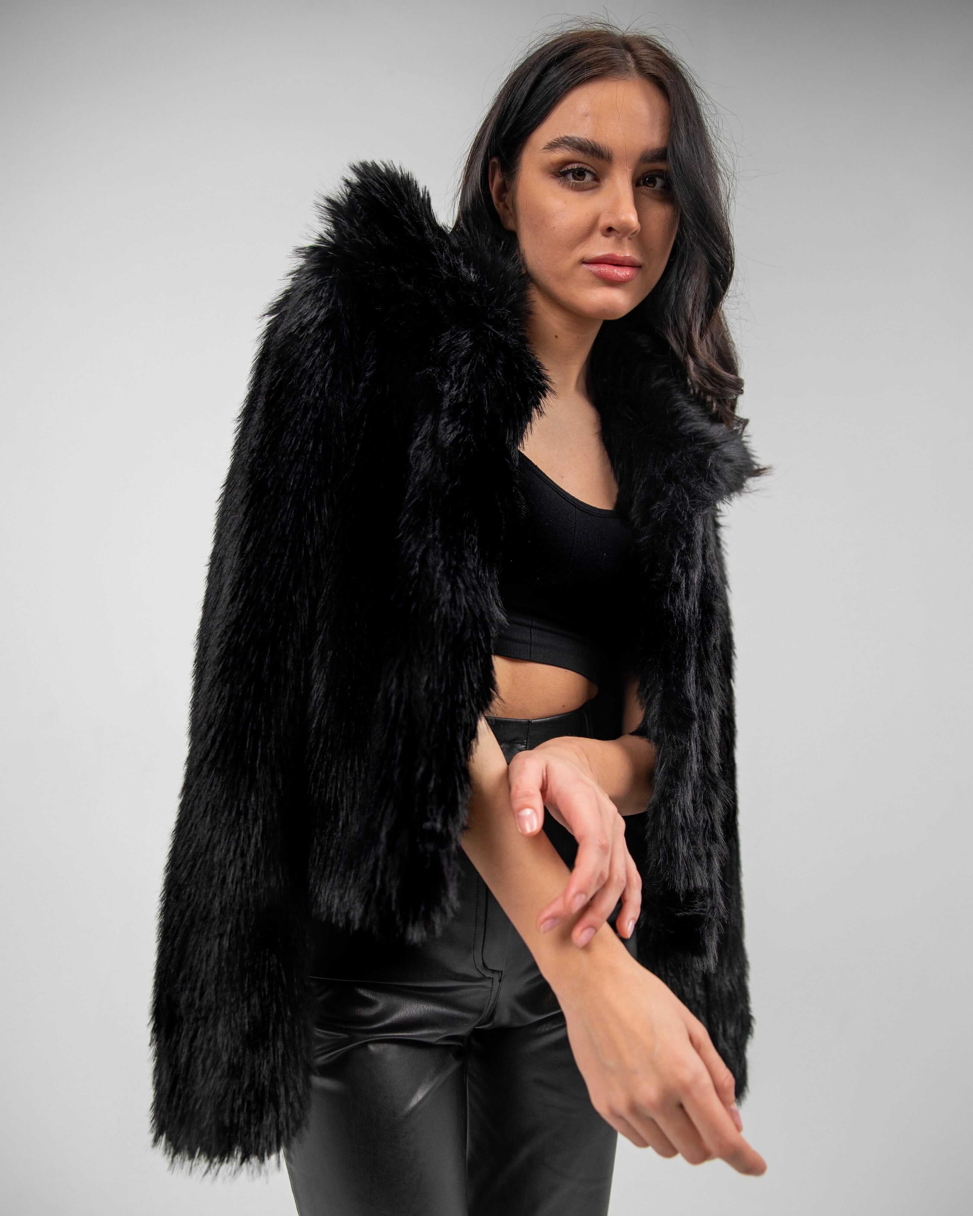 FAUX FUR JACKET