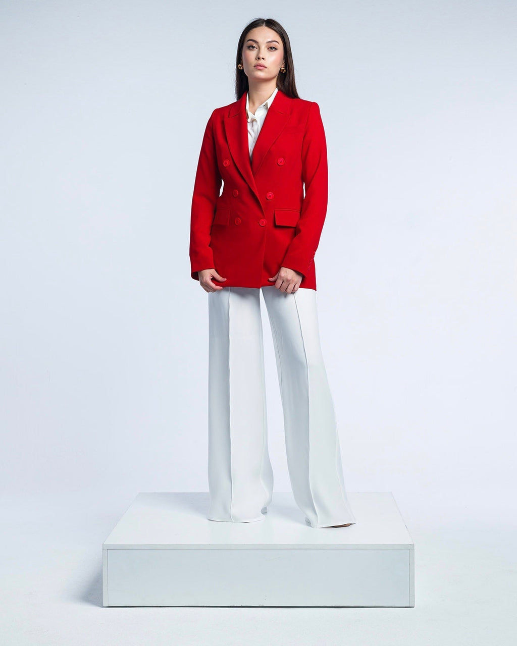 DOUBLE BREASTED BLAZER