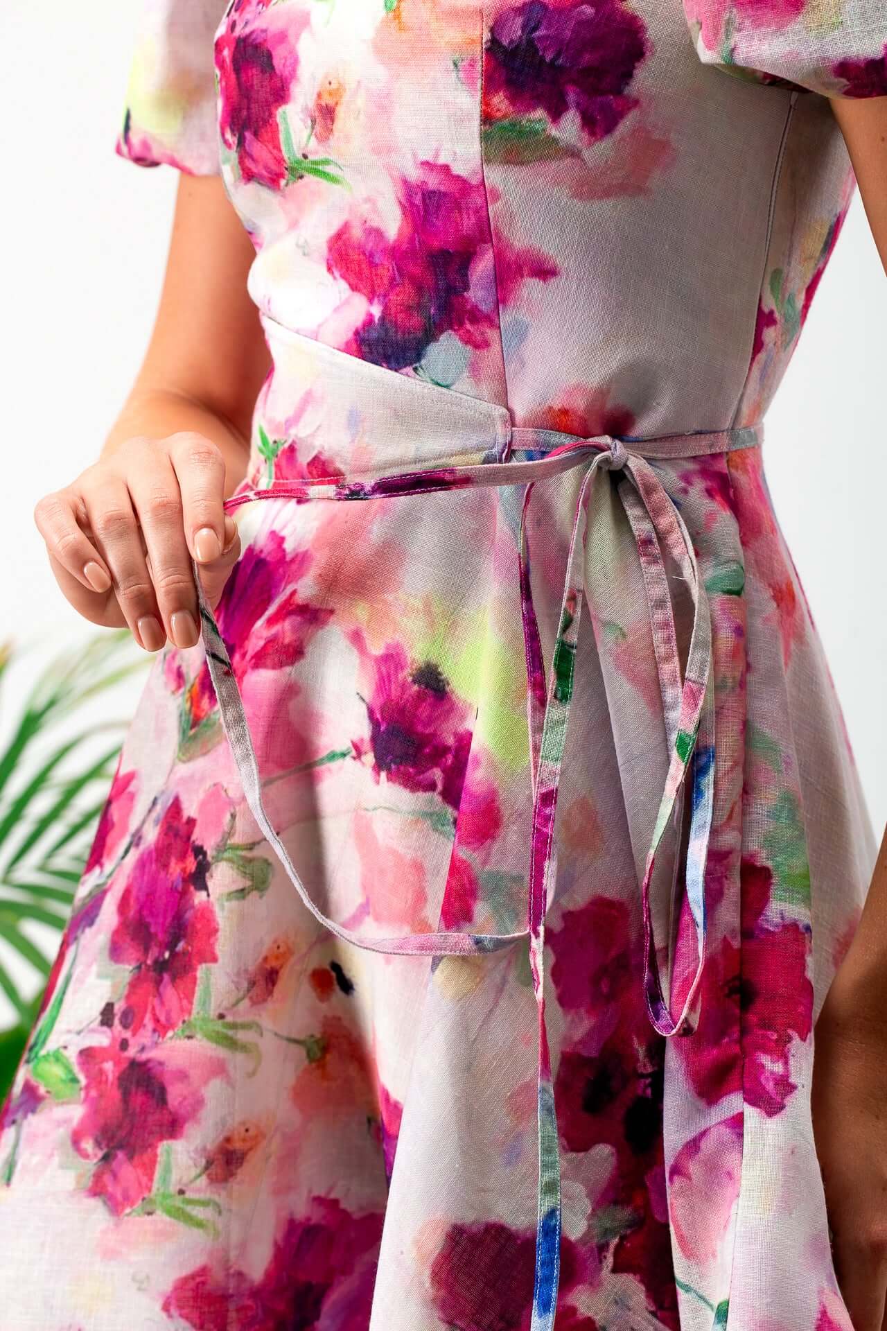 Floral Print Mini Dress