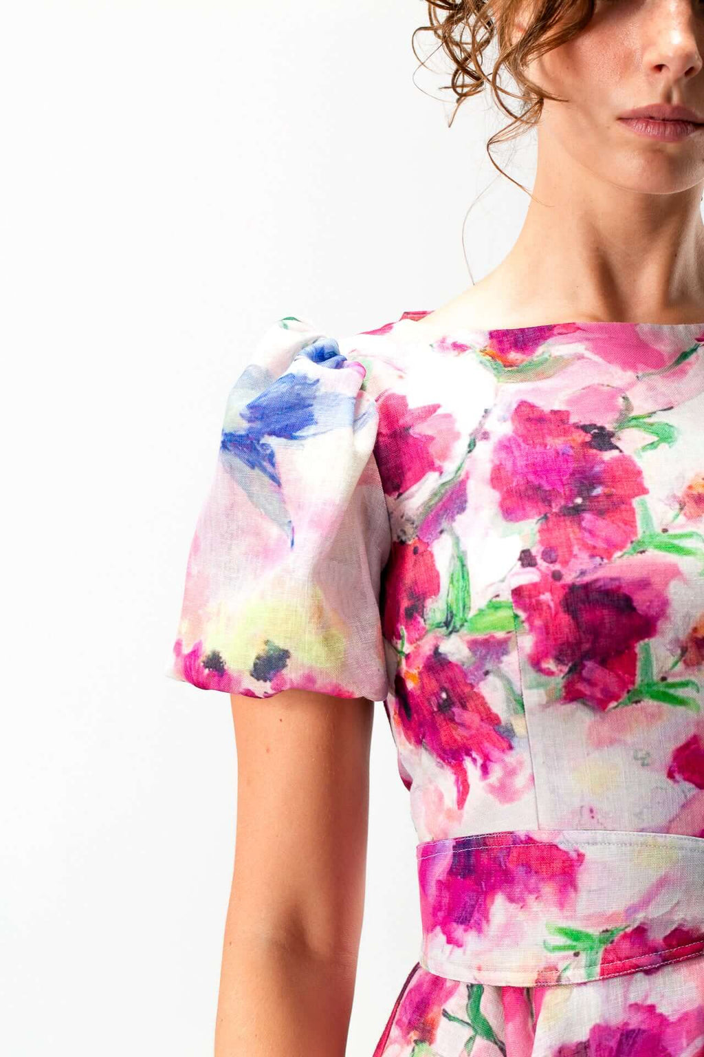 Floral Print Mini Dress