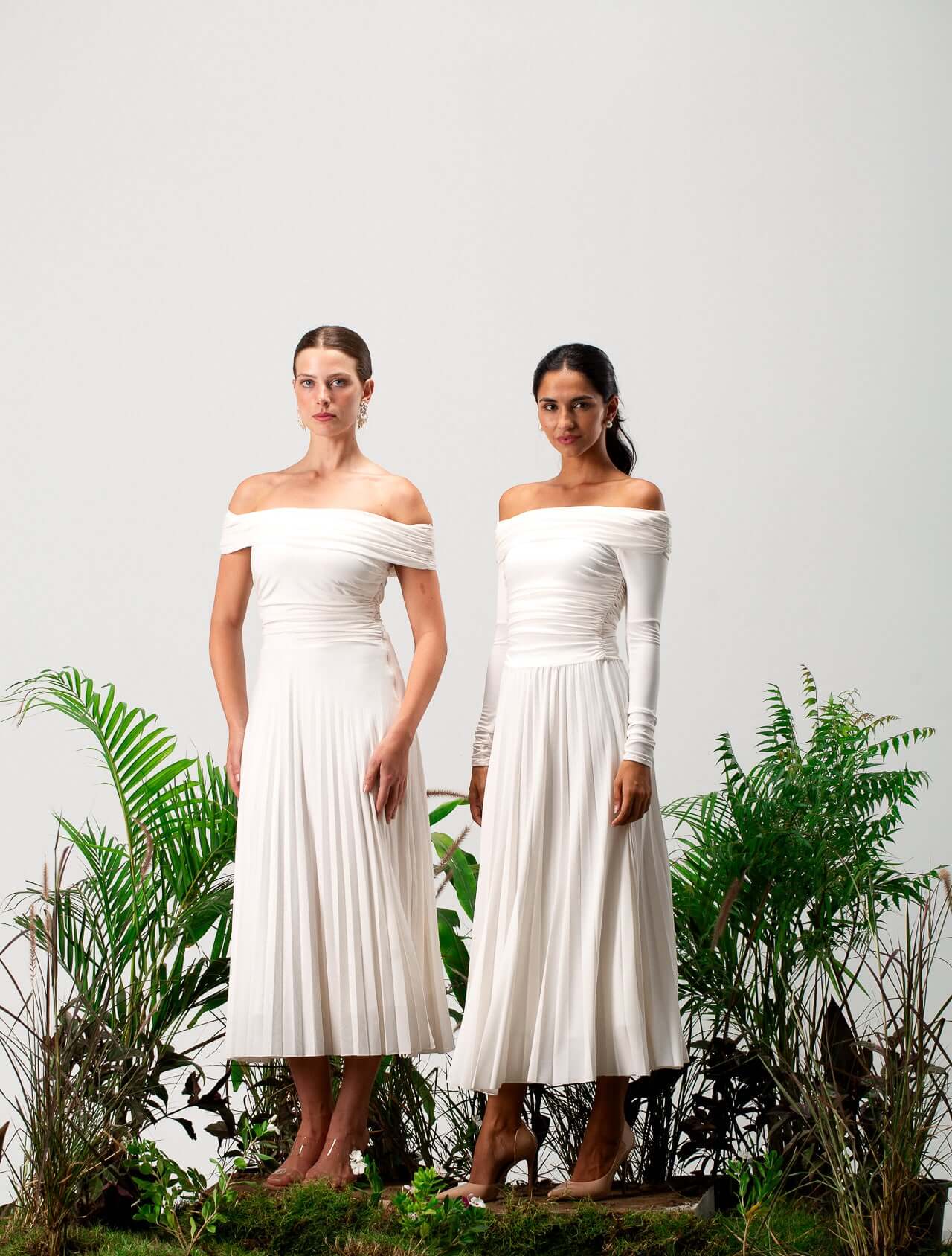 Bando Sleeveless Maxi Dress