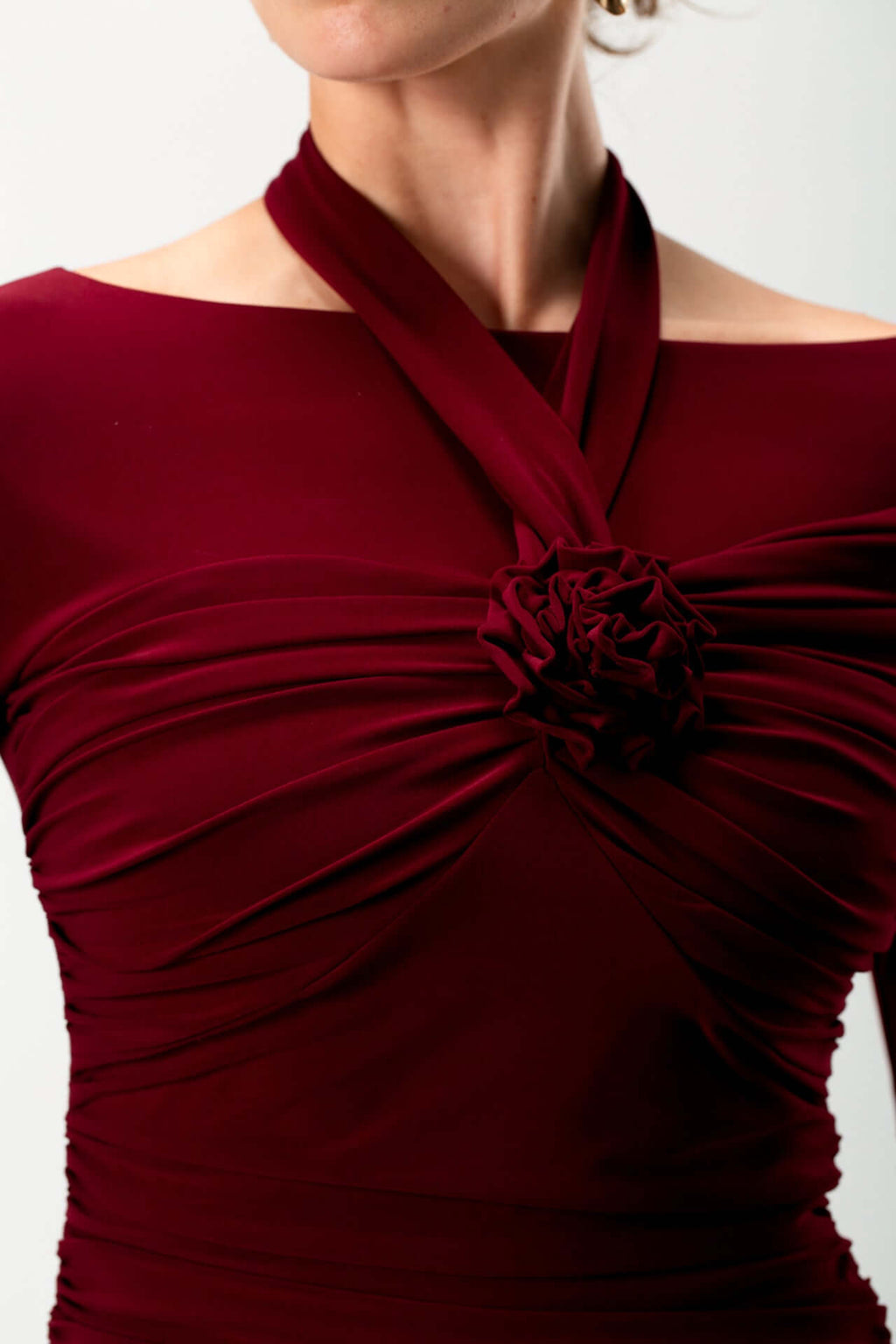 Crimson Opulence Gown