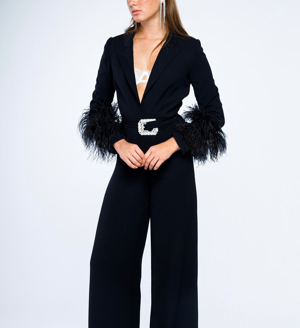 Feather Jumpsuit