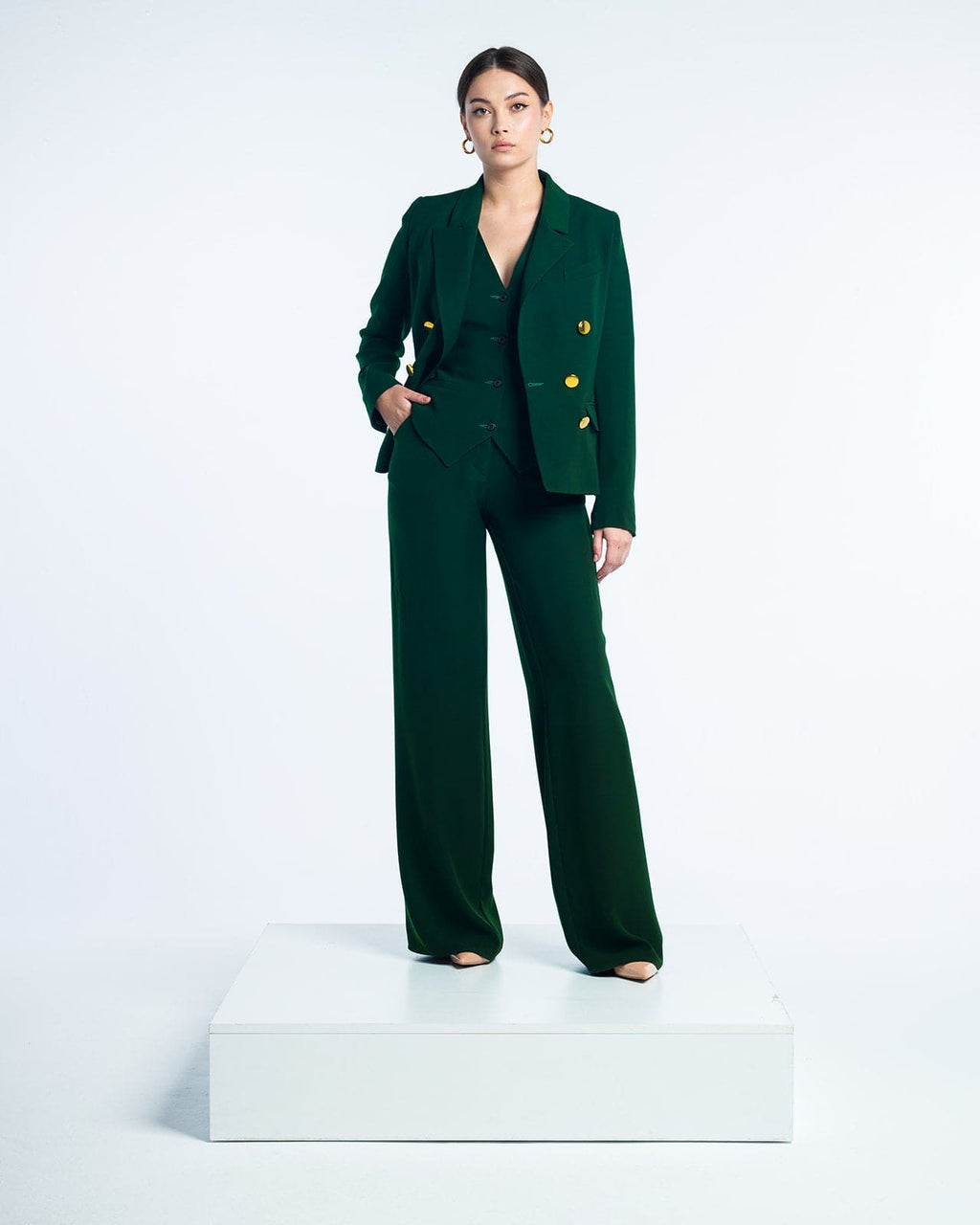 DOUBLE BREASTED BLAZER