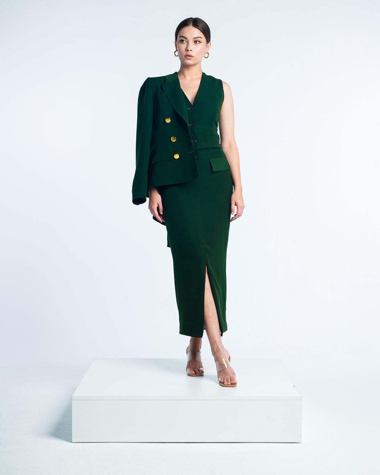 DOUBLE BREASTED BLAZER