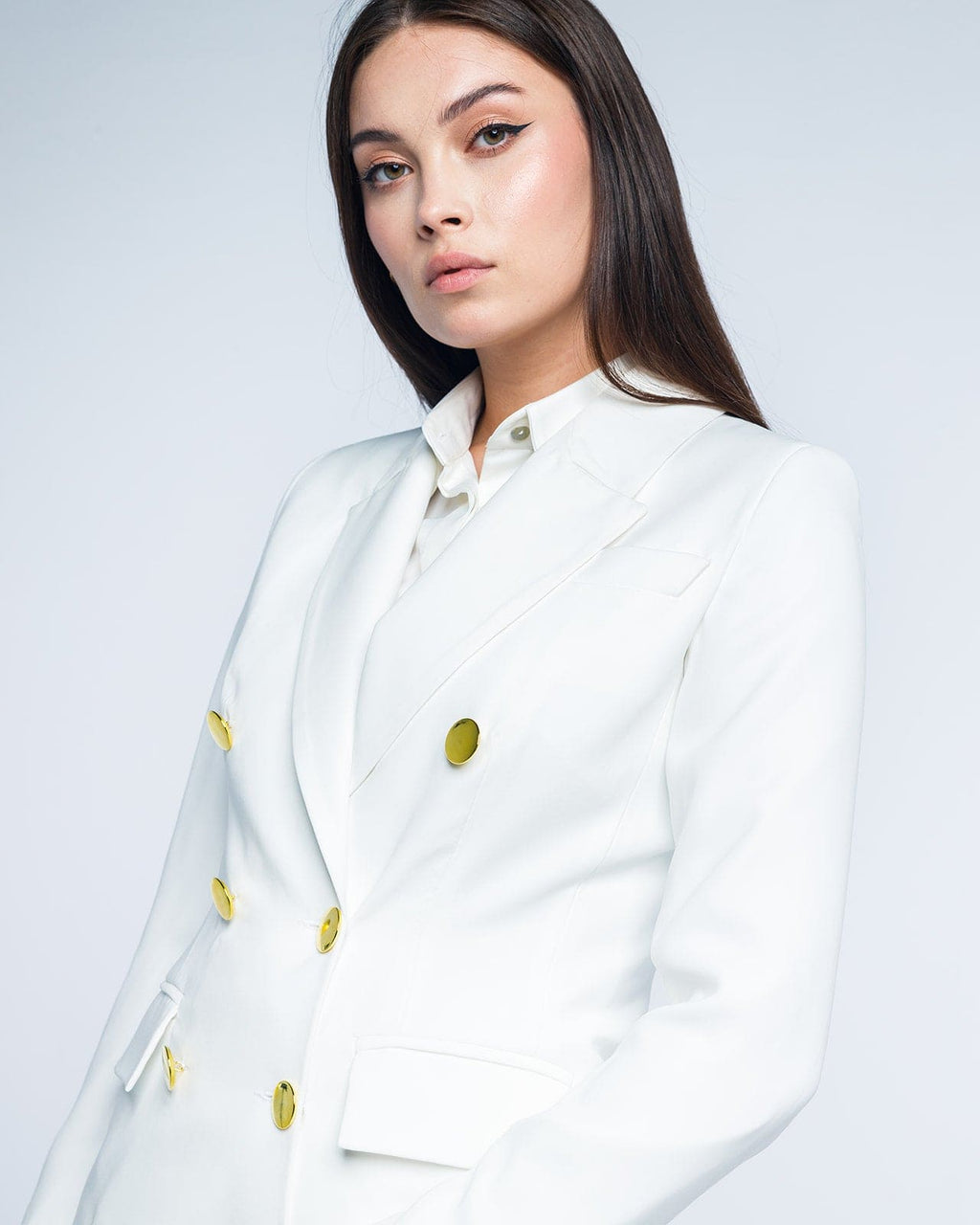 DOUBLE BREASTED BLAZER