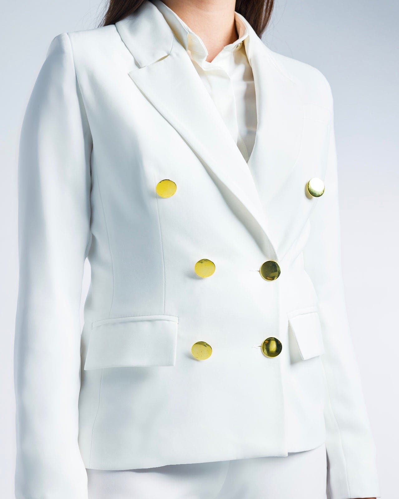 DOUBLE BREASTED BLAZER