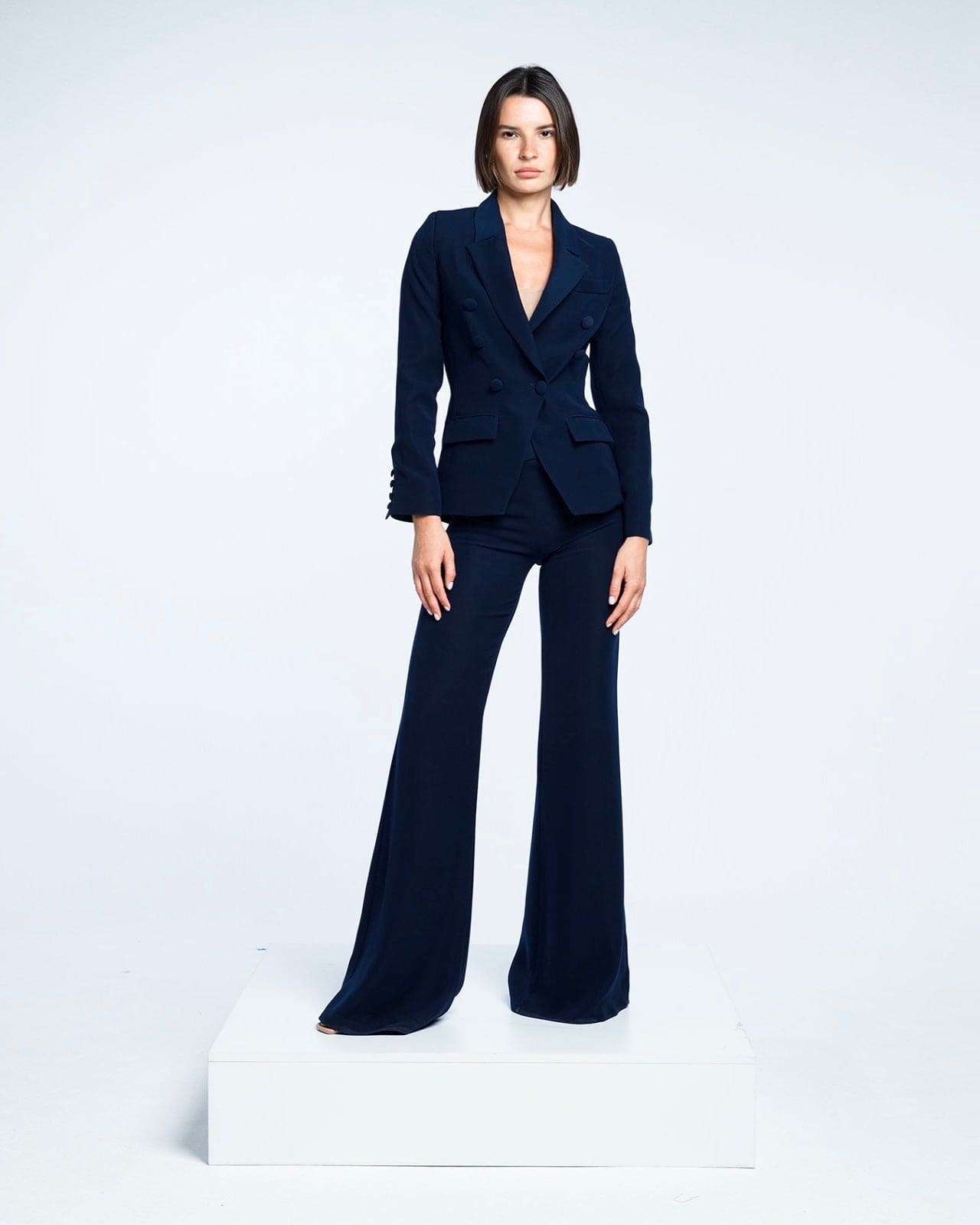 DOUBLE BREASTED BLAZER