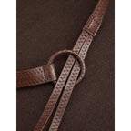 Cider Knit High Neck Long Sleeve A-Line Maxi Dress with Belt